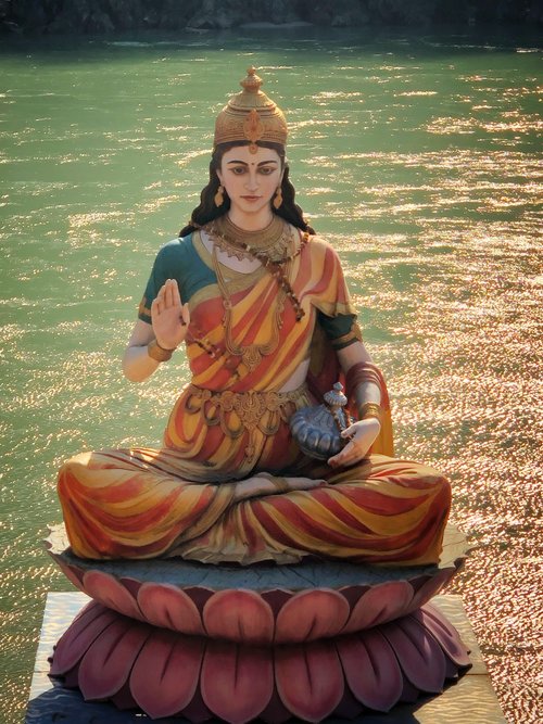 THE GODDESS GANGA AND THE GANGES RIVER