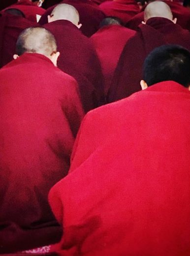 Tibetan+Monks+in+Dalai+Lama+Monastry